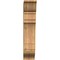 Ekena Millwork Merced Traditional Rough Sawn Bracket, Western Red Cedar, 6"W x 18"D x 30"H BKT06X18X30MRC01RWR - alternate 3